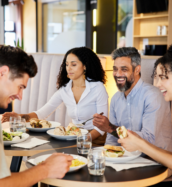 Hohe Speisenqualität und zufriedene Gäste in der Einrichtung