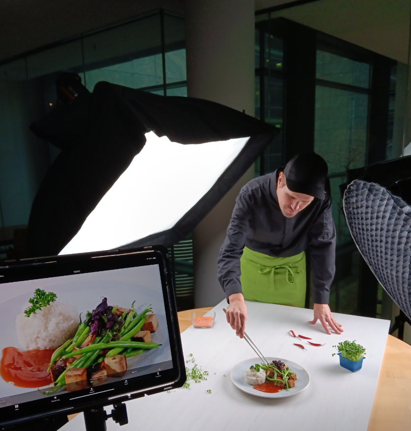 Beratung in einer professionellen Gemeinschaftsküche